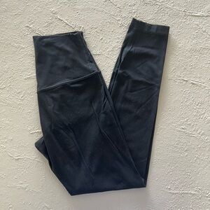 Lululemon Ribbed Align 25" Black Leggings SZ 4